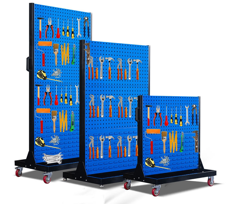 Workshop Tools.Hanging Board - Pannello Forato Quadrato Multifunzionale, Porta Attrezzi