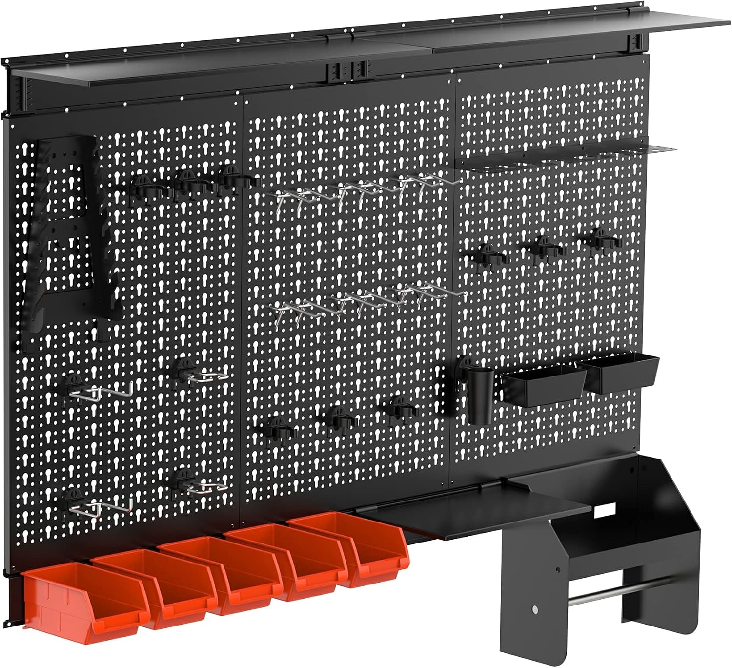 Workshop Tools.Hanging Board - Kit Pannello Organizer da Parete in
