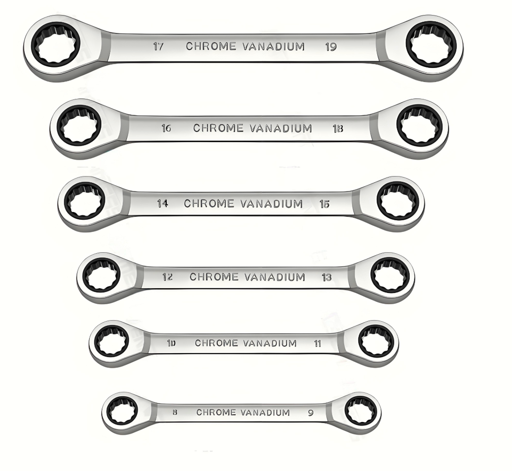 Workshop Electric Tools - Set di chiavi a cricchetto ad