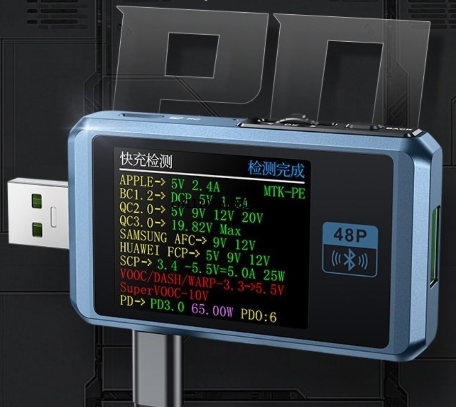 Tools Qc - Tester USB Multifunzione per Tensione e