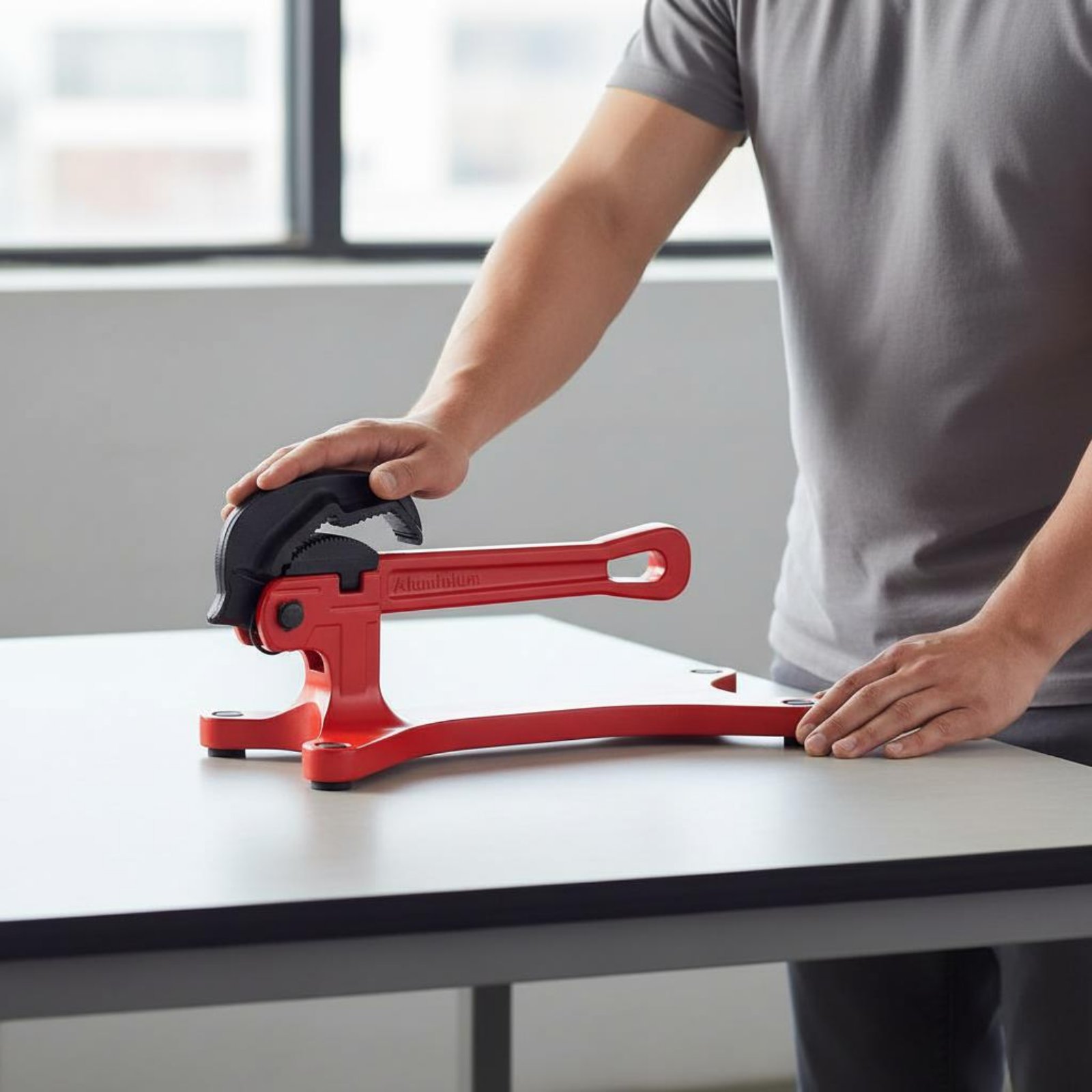 Tools For Workshop - Chiave per Tubi Autobloccante Portatile, Chiave