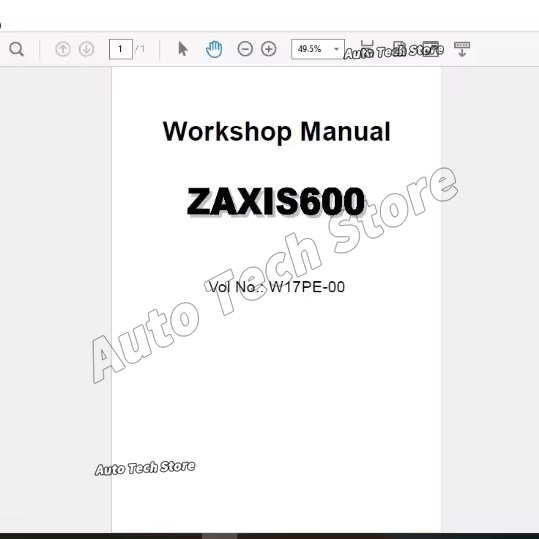 Workshop Tools Pdf - Per Hitachi Full Shop Manuale Set