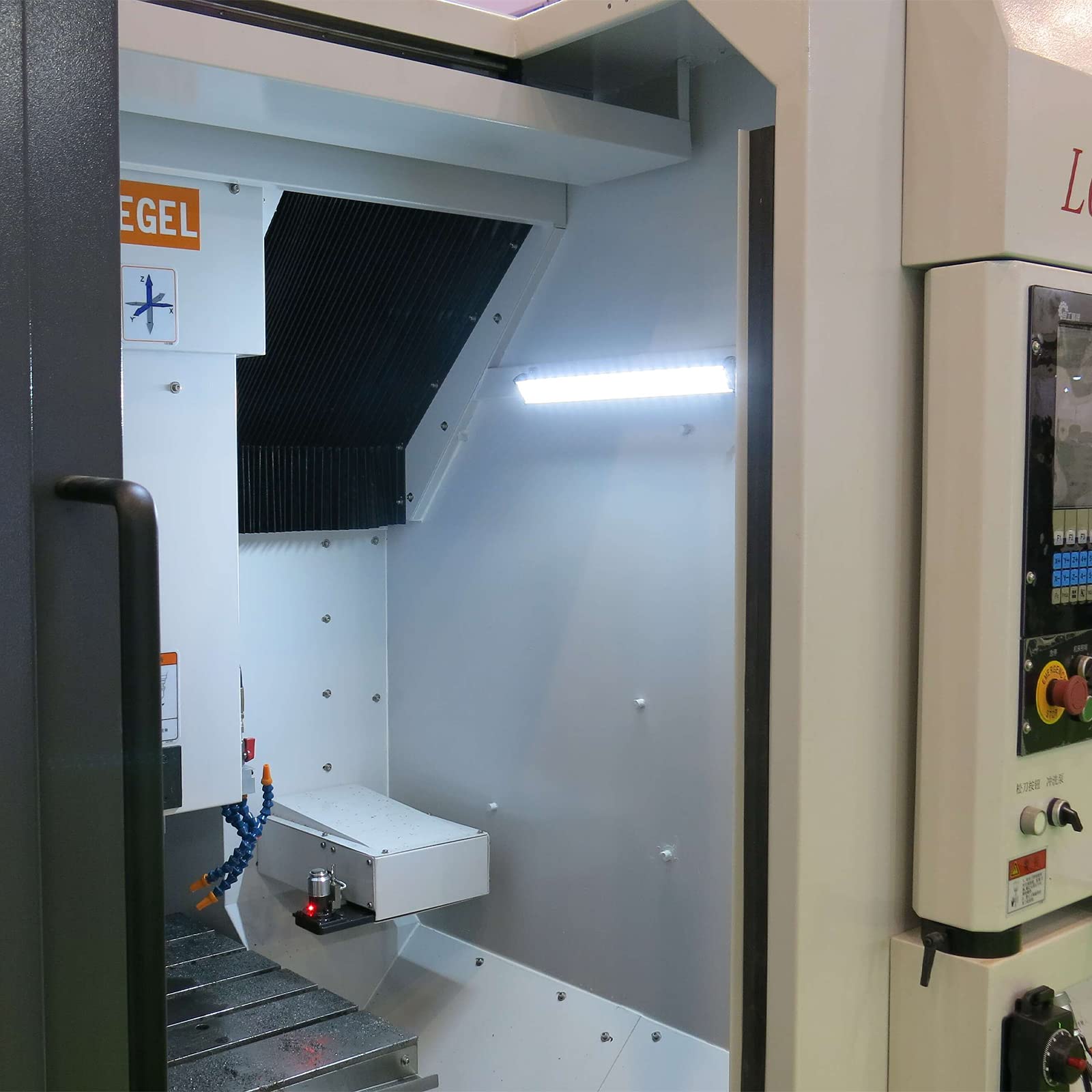Lampada da lavoro a LED CNC 23 - Workshop Tools Youtube recensione e prezzo
