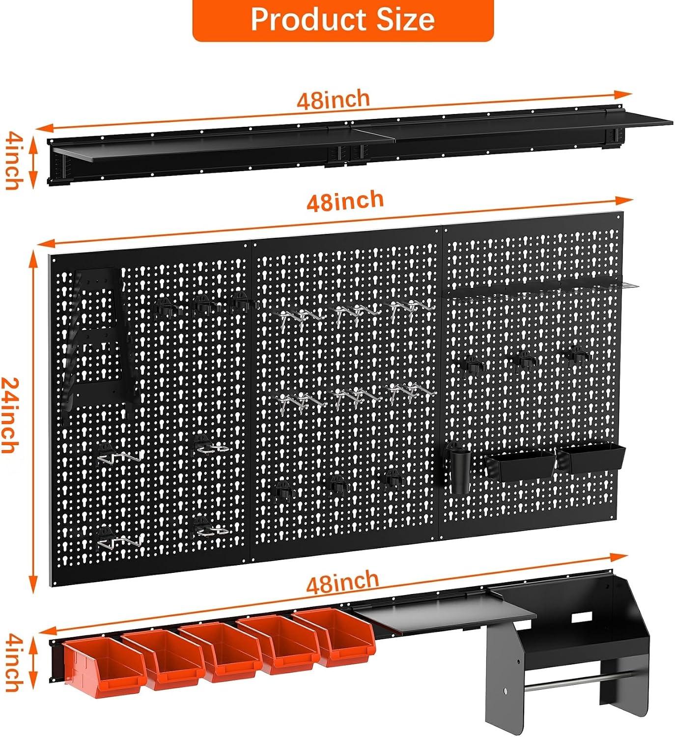 Kit Pannello Organizer da Pare - Workshop Tools.Hanging Board recensione e prezzo