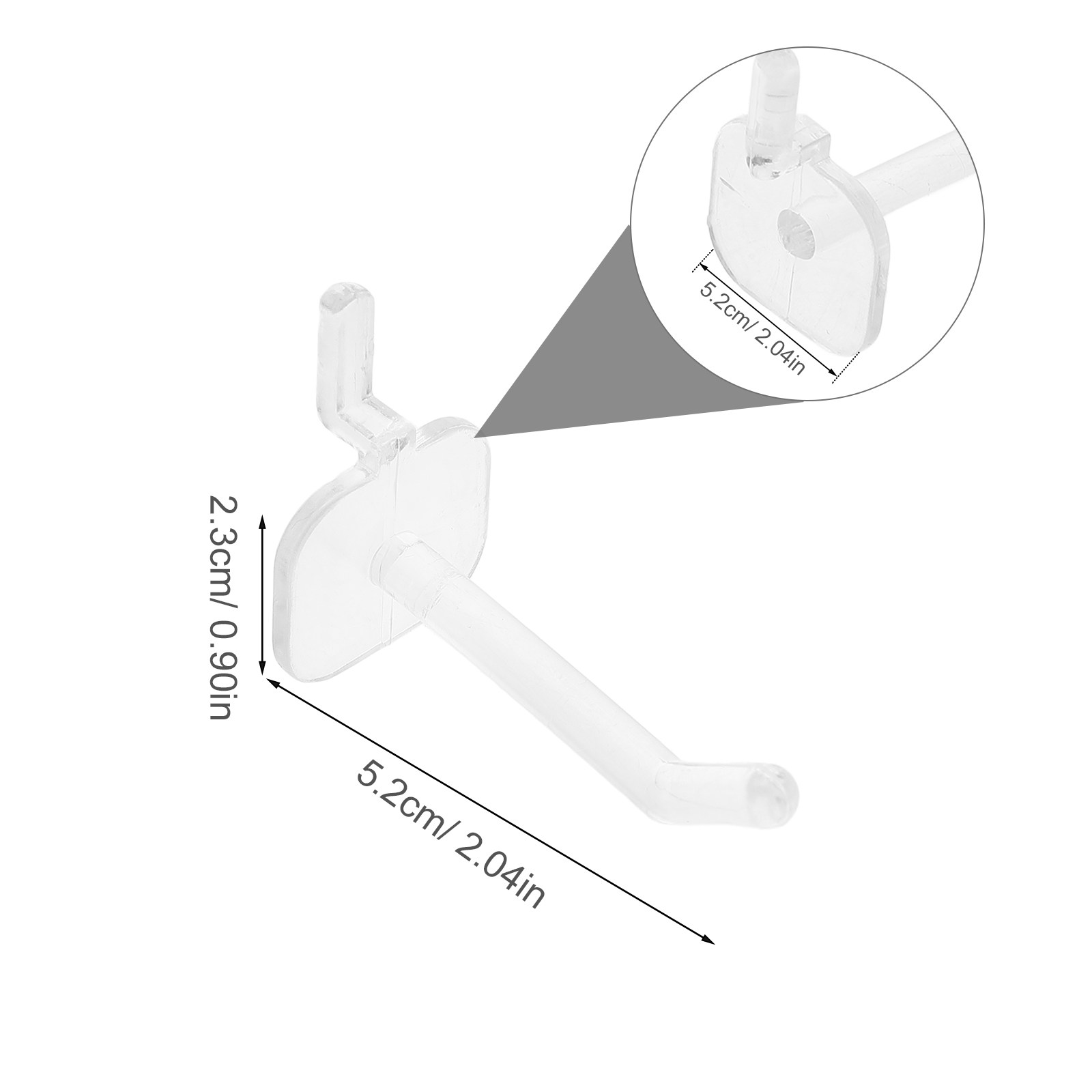 50 Pezzi Ganci in Plastica Tra - Workshop Tools.Hanging Board recensione e prezzo