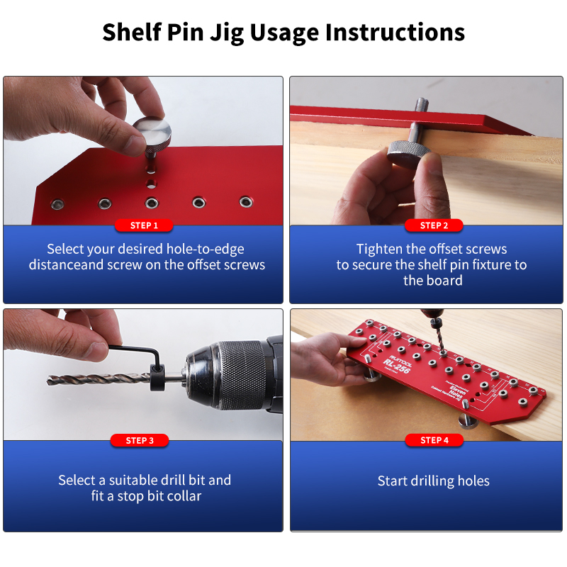 Set di maschere perni per scaf - Dowel Jig Kit recensione e prezzo