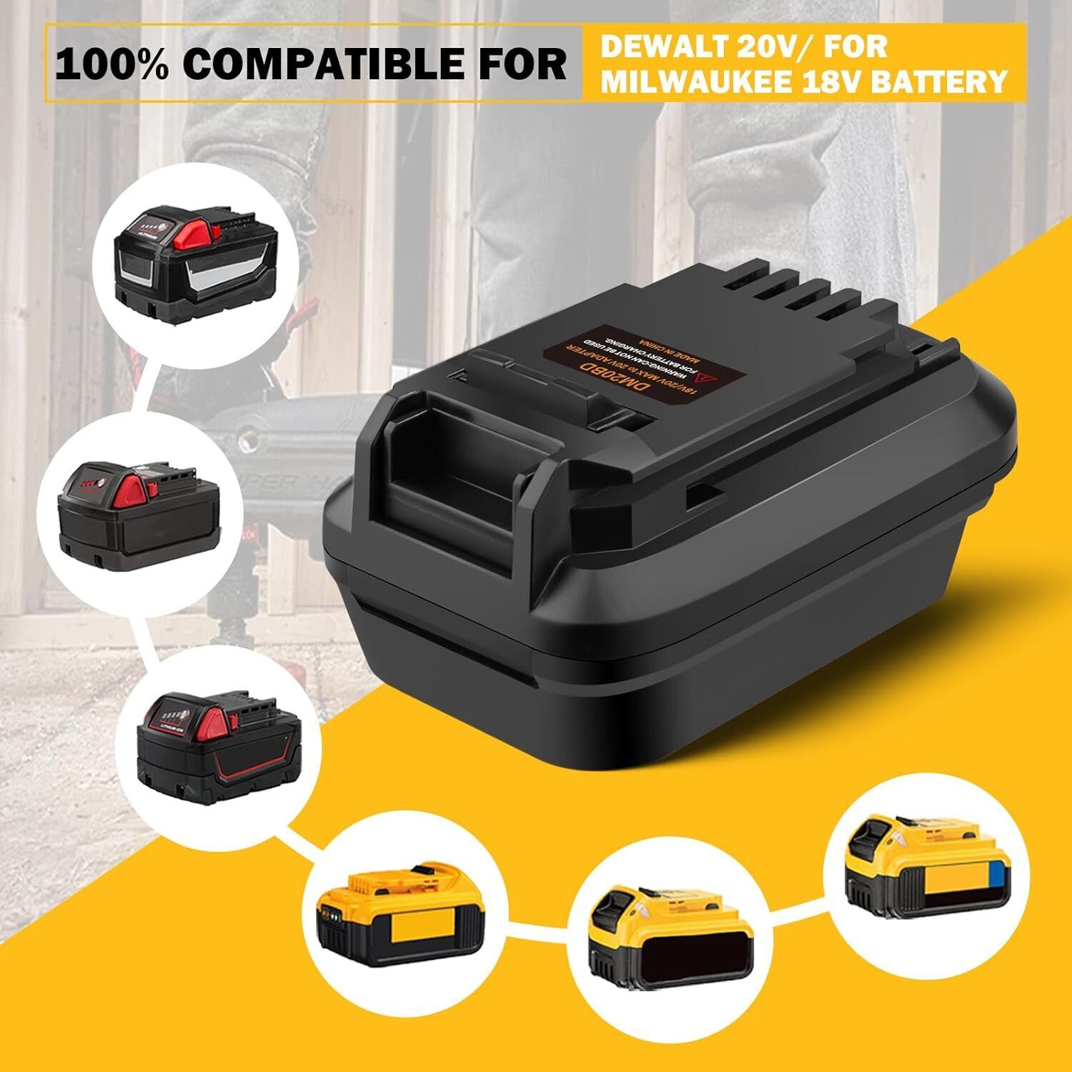Adattatore per Batteria DM20BD - Black+Decker Tool Cordless recensione e prezzo