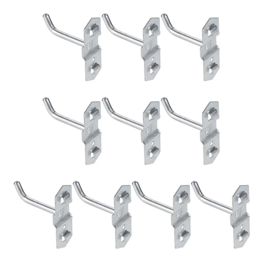 Set di 10 Ganci in Acciaio per - Workshop Tools.Hanging Board recensione e prezzo