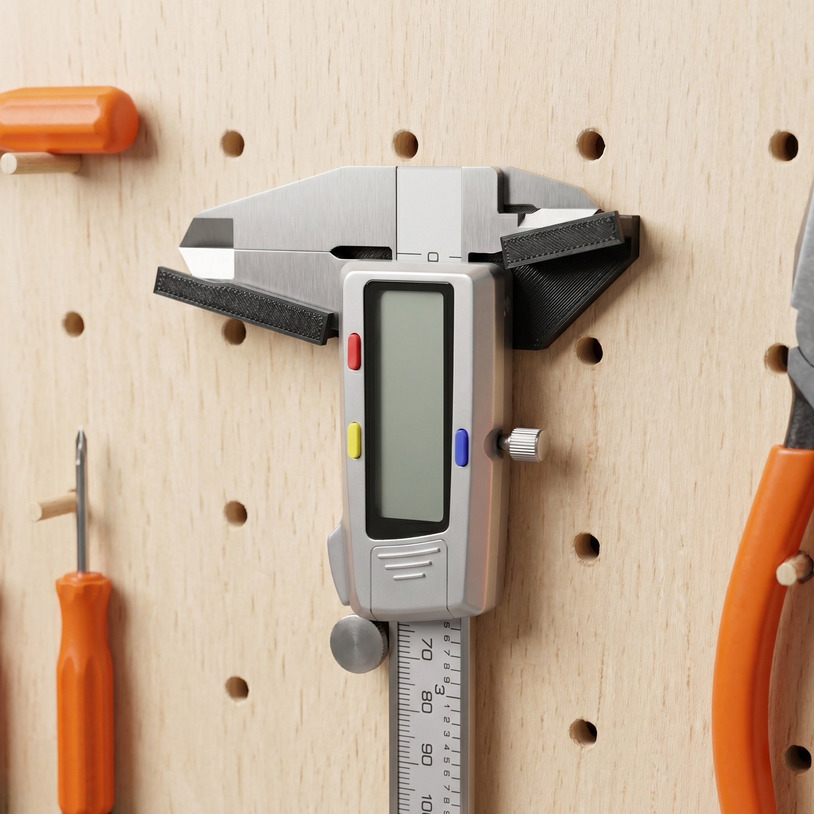 Supporto per calibro a corsoio - Workshop Tools Organizer recensione e prezzo
