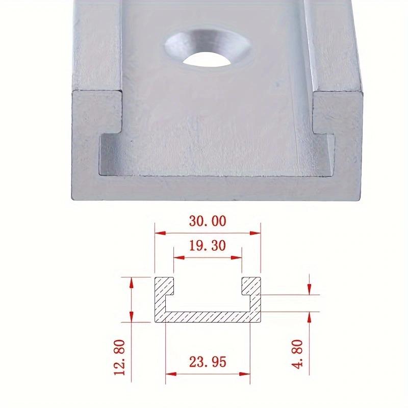 2 pz 800mm 30 Tipo T-track e 6 - Dowel Jig Kit recensione e prezzo