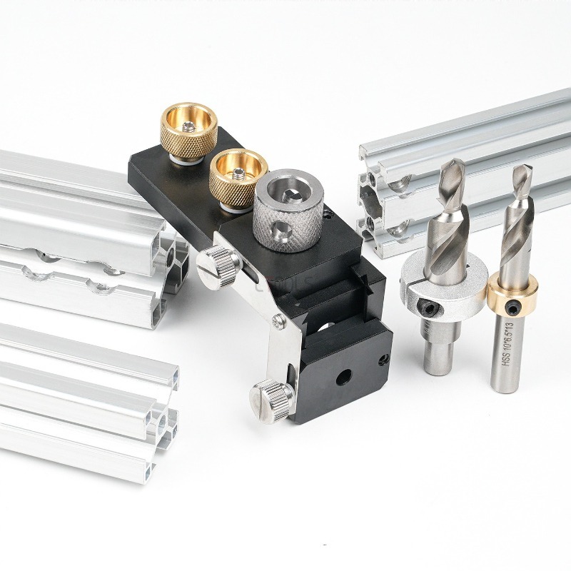 20/30/40 Guida di foratura e p - Dowel Jig Kit recensione e prezzo